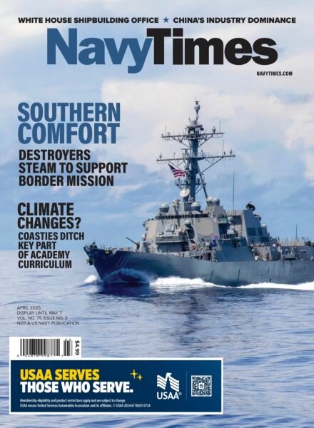 Navy Times – April 2025 Cover