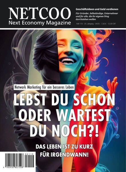 Netcoo Next Economy Magazine – April 2025 Cover