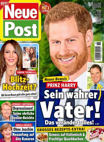 Neue Post – 23 April 2025 Cover