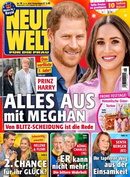 Neue Welt – 9 April 2025 Cover
