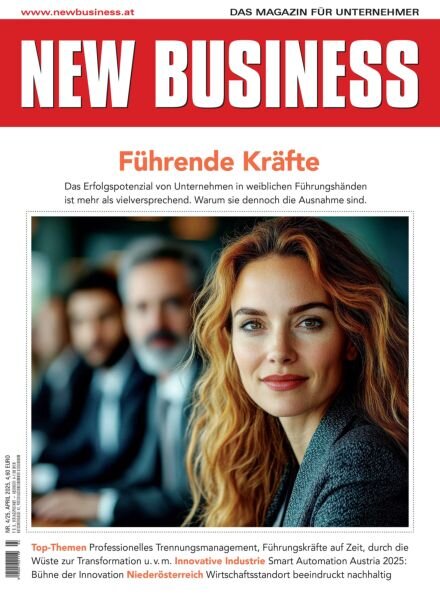 New Business Austria – April 2025 Cover