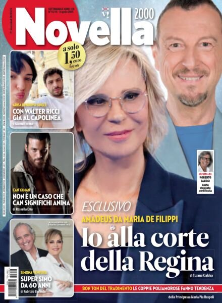 Novella 2000 – 28 Marzo 2025 Cover