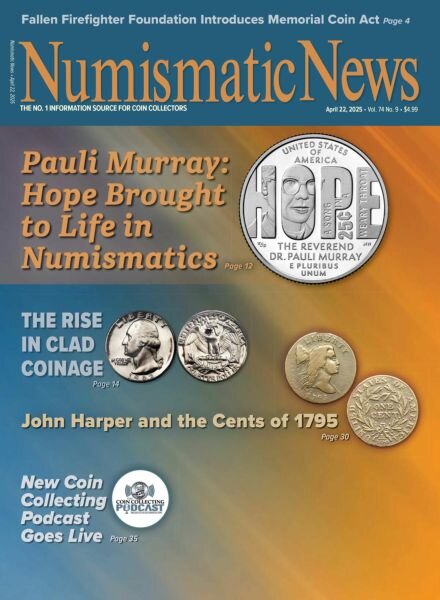 Numismatic News – April 22 2025 Cover