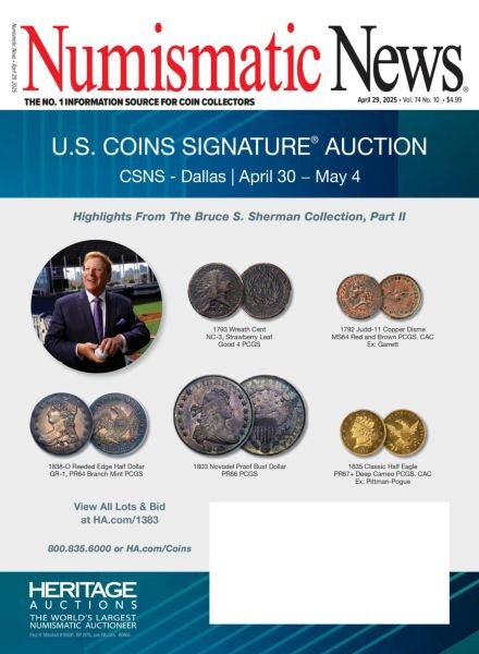 Numismatic News – April 29 2025 Cover