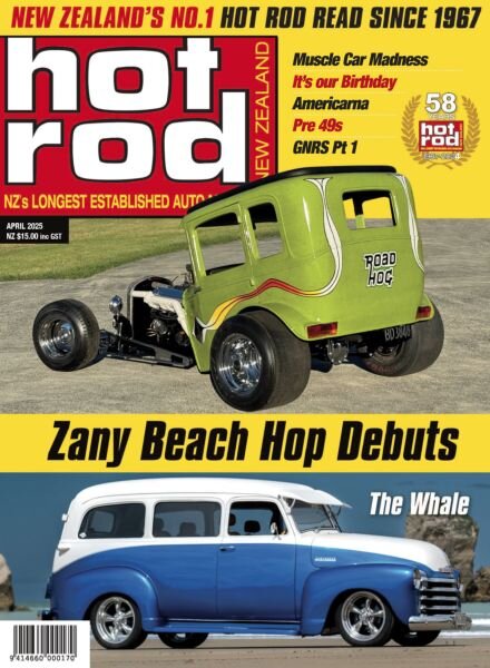 NZ Hot Rod – April 2025 Cover