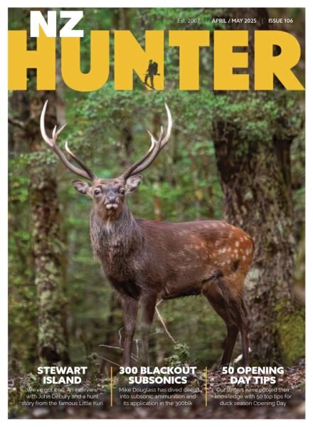 NZ Hunter – April-May 2025 Cover