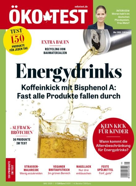 OKO-TEST – Mai 2025 Cover