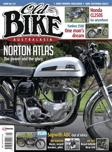 Old Bike Australasia – Issue 121 2025 Cover