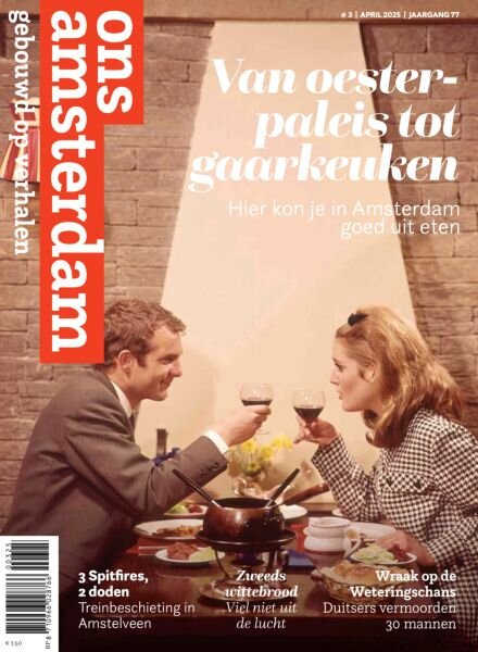 Ons Amsterdam – April 2025 Cover