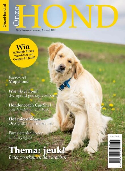 Onze Hond – April 2025 Cover