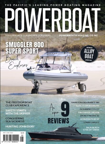 Pacific PowerBoat Magazine – May-June 2025 Cover