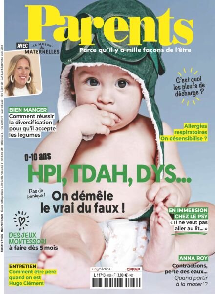 Parents France – Mars-Avril 2025 Cover