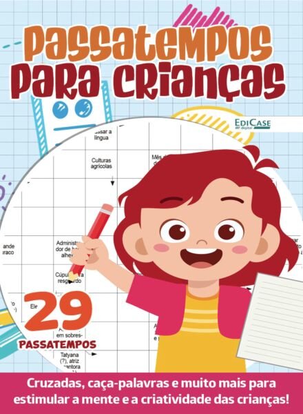 Passatempos para Criancas – Marco 2025 Cover
