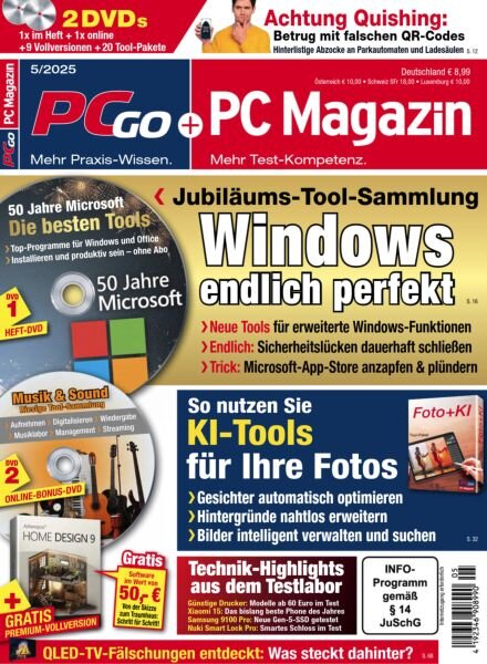 PCgo – Mai 2025 Cover