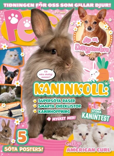 Pets Sverige – April 2025 Cover