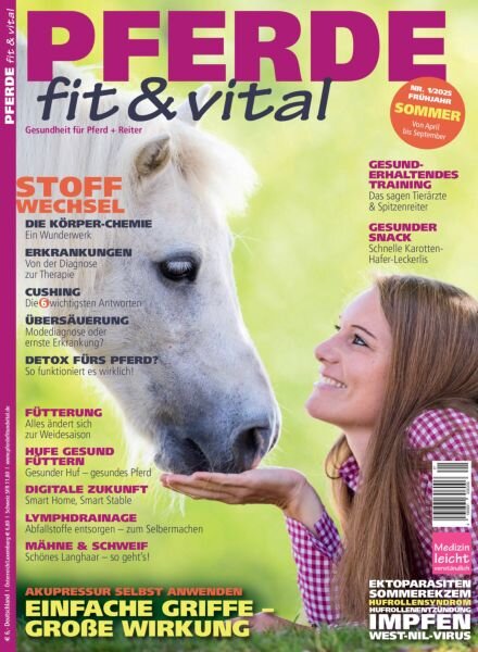 Pferde Fit & Vital – Fruhjahr-Sommer 2025 Cover