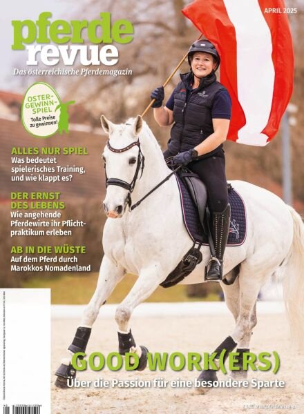 Pferderevue – April 2025 Cover