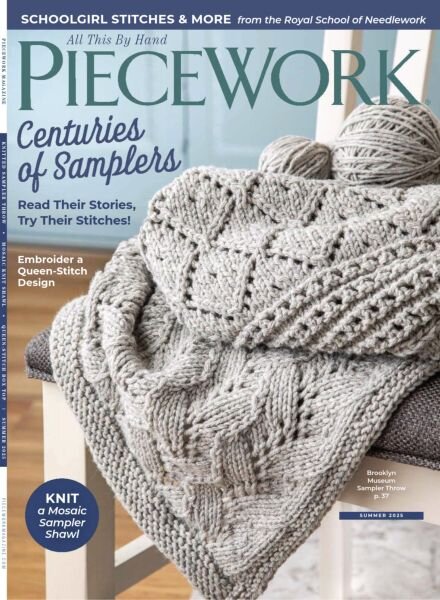PieceWork – Summer 2025 Cover