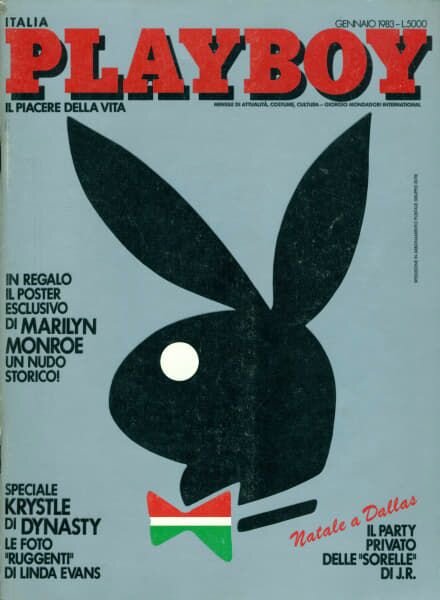 Playboy Italia – N 1 Gennaio 1983 Cover