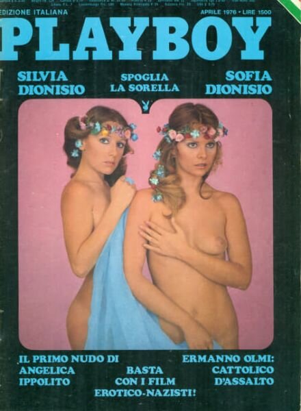 Playboy Italia – N 4 Aprile 1976 Cover