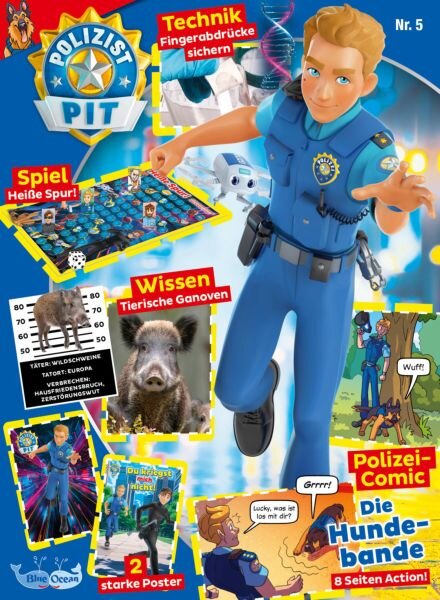 Polizist Pit – Mai 2025 Cover