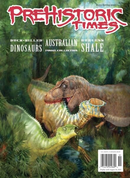 Prehistoric Times – Spring 2025 Cover