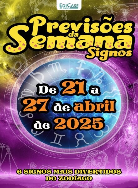 Previsoes da Semana – 21 Abril 2025 Cover