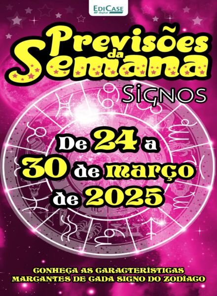 Previsoes da Semana – 24 Marco 2025 Cover