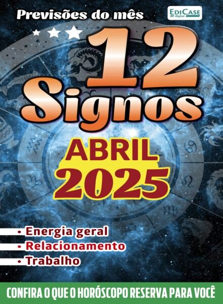 Previsoes do mes – April 2025 Cover