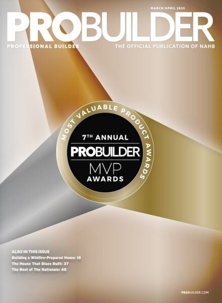 Professional Builder – March-April 2025 Cover