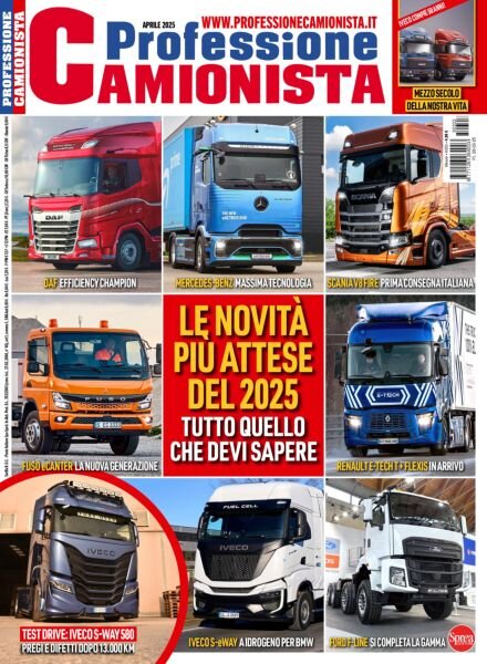 Professione Camionista – Aprile 2025 Cover