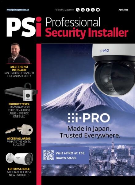 Proffessional Security Installer – April 2025 Cover