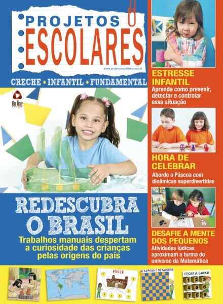 Projetos Escolares Creche – Abril 2025 Cover