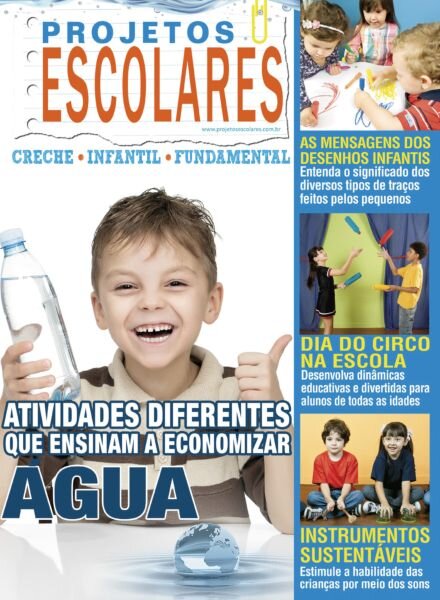 Projetos Escolares Creche – Marco 2025 Cover