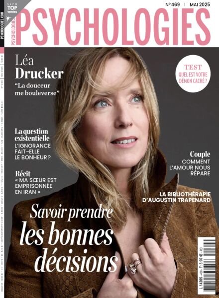 Psychologies France – Mai 2025 Cover