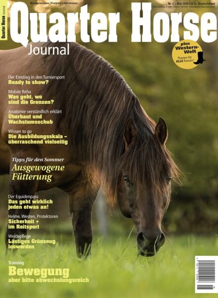 Quarter Horse Journal – Mai 2025 Cover