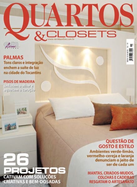 Quartos & Closets – Abril 2025 Cover