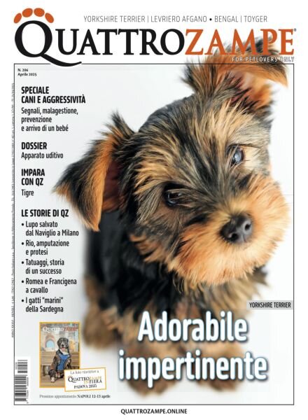 QuattroZampe – Aprile 2025 Cover