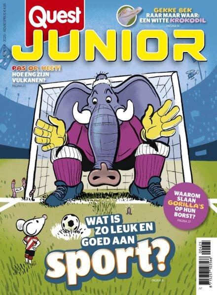 Quest Junior – April 2025 Cover