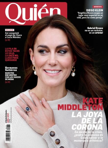 Quien – Abril 2025 Cover