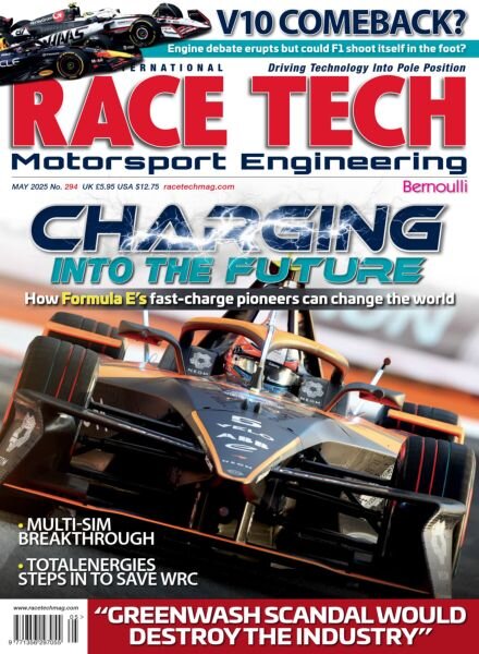 Race Tech – May 2025 Cover