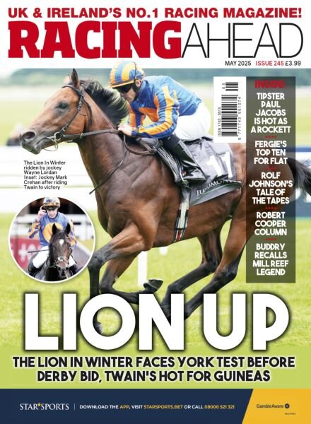 Racing Ahead – May 2025 Cover