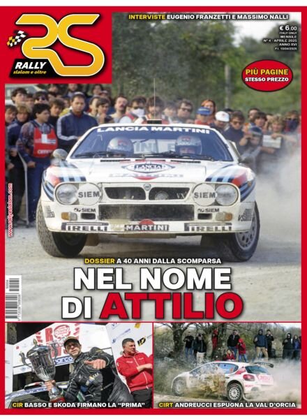 RallySlalom – Aprile 2025 Cover