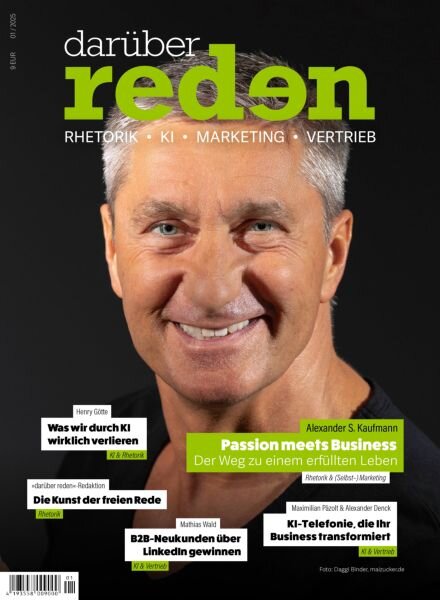 Reden Prasentieren Begeistern – 14 April 2025 Cover