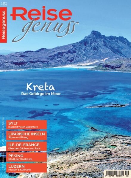 Reisegenuss – April 2025 Cover