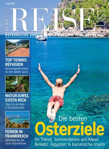 Reiselust – 1 April 2025 Cover