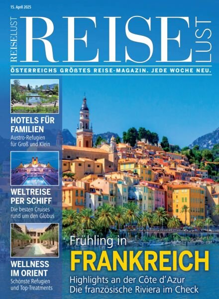 Reiselust – 15 April 2025 Cover