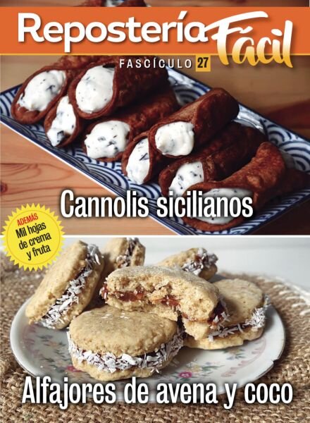 Reposteria facil – Abril 2025 Cover