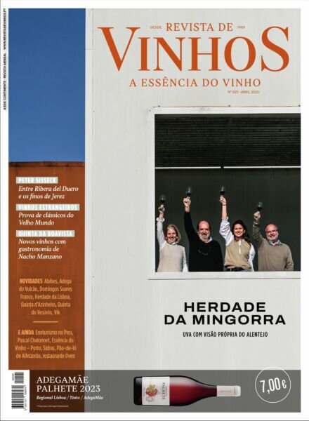 Revista de Vinhos – Abril 2025 Cover
