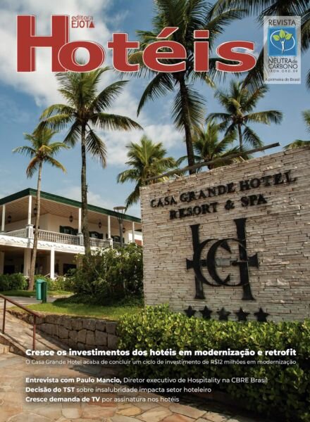Revista Hoteis – Abril 2025 Cover
